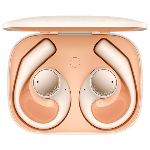 Honor Earbuds Open Dourado