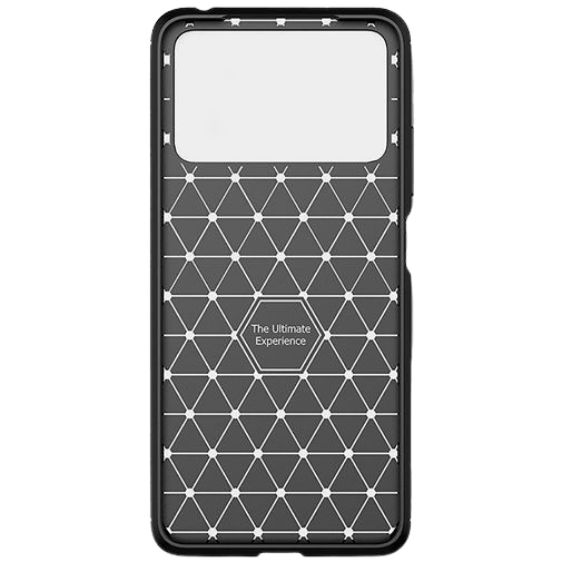 Just in Case Rugged TPU Back Cover Preto Poco X4 Pro