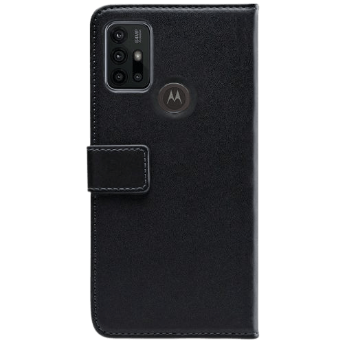 Mobilize Book Case Couro-PU Preto Motorola Moto G30