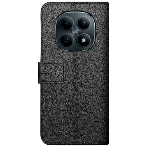 Just in Case PU-Couro Book Capa Preto POCO M8 5G