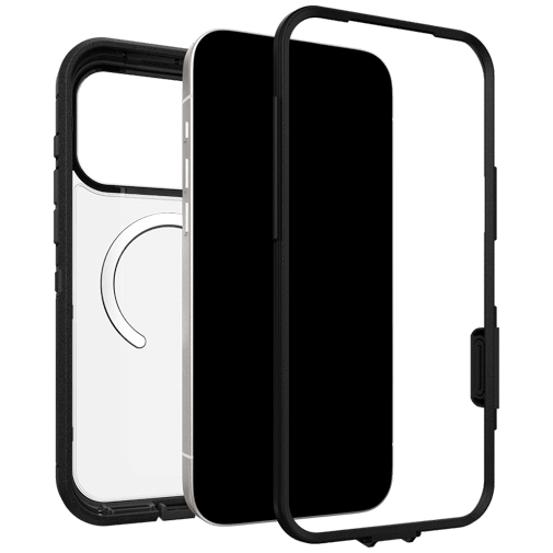 OtterBox Defender Pro XT Back Cover Preto/Transparente Magnético Apple iPhone 17 Pro Max