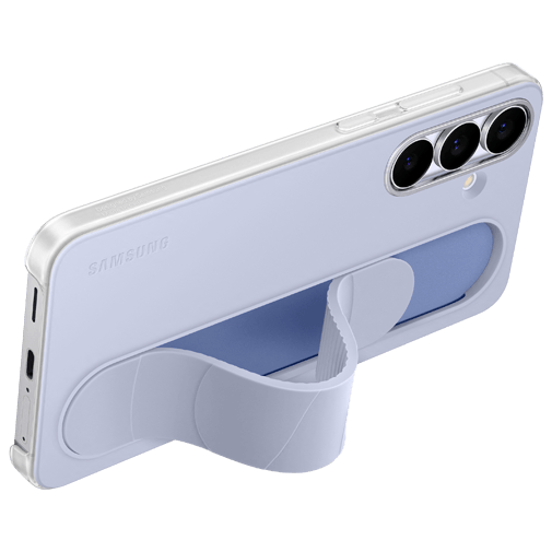 Samsung Standing Grip Silicone Back Cover Azul Claro Samsung Galaxy S25 FE