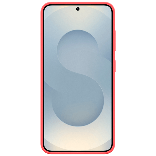Samsung Silicone Back Cover Vermelho Samsung Galaxy S25