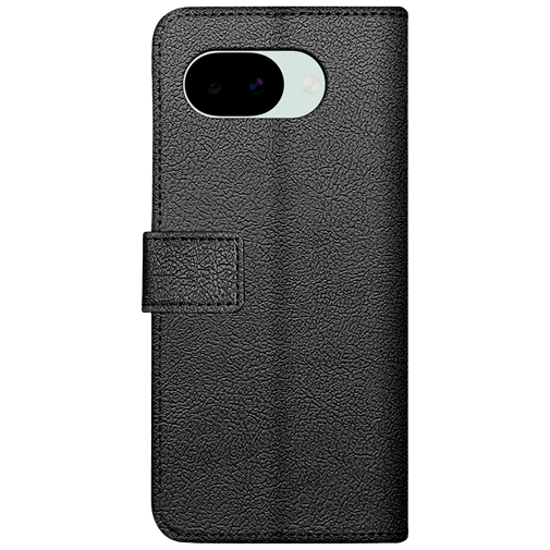Just in Case PU-Couro Book Capa Preto Google Pixel 10a