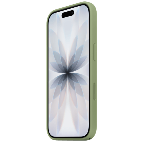 Apple Silicone Back Cover Verde MagSafe Apple iPhone 17