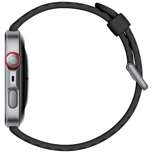 Huawei Watch Fit 4 Pro Cinzento (Bracelete De Borracha Preta)