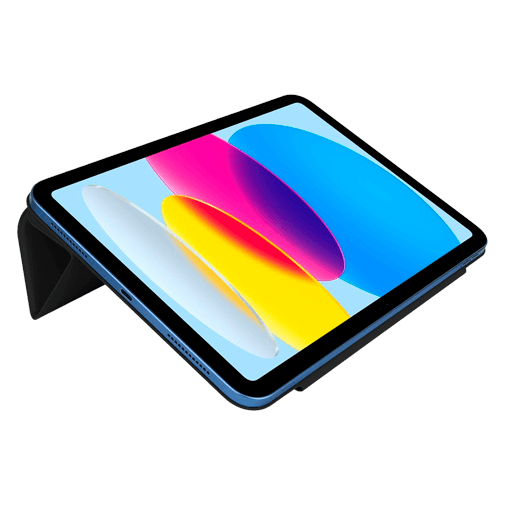 Just in Case Sleek Tri-Fold Capa Preto Magnético Apple iPad 2022/2025 11