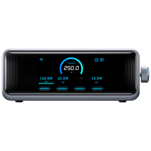 Anker Prime 6-In-1 Carregador Rápido 250W Preto