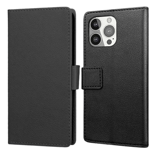 Just in Case Book Case Couro-PU Preto Apple iPhone 13 Pro