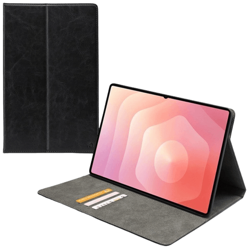 Mobilize Premium Folio PU-Couro Book Capa Preto Samsung Galaxy Tab S11 Ultra