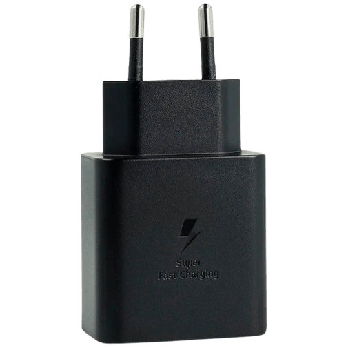 Samsung Carregador Rápido Sem Fios 25W Cinzento Escuro + USB-C Carregador Rápido 45W Cinzento Escuro