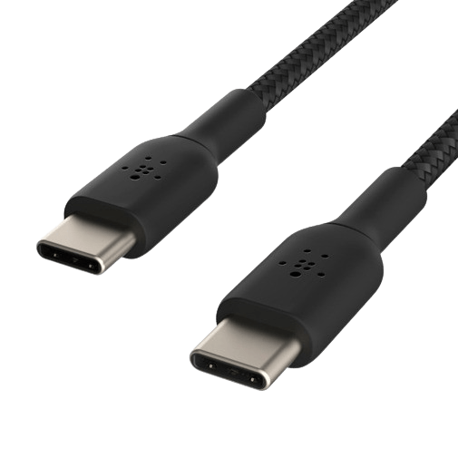 Belkin Boost Charge USB-C – USB-C Cabo Braided 1 Metro Preto