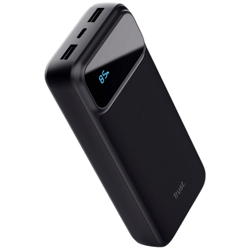 Trust Avala Carregador Rápido Power Bank 20.000mAh Preto