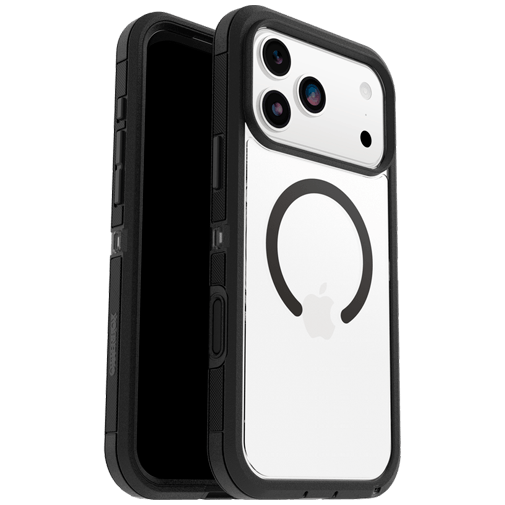 OtterBox Defender Pro XT Back Cover Preto/Transparente Magnético Apple iPhone 17 Pro Max