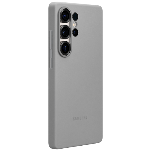 Samsung Silicone Back Cover Cinzento Samsung Galaxy S25 Ultra