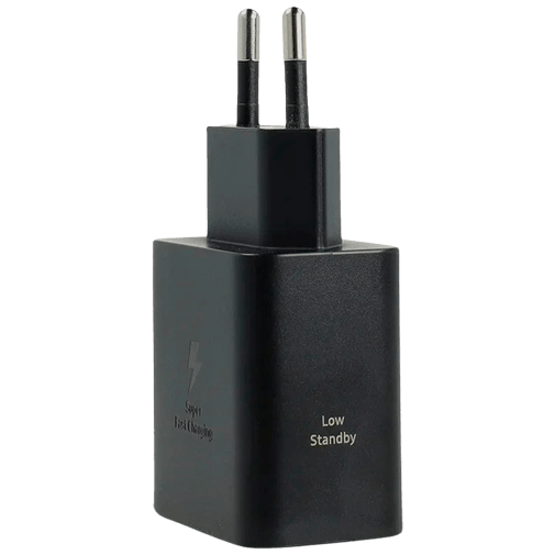 Samsung Carregador Rápido Sem Fios 25W Cinzento Escuro + USB-C Carregador Rápido 45W Cinzento Escuro